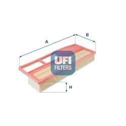 Vzduchový filter UFI 30.265.00