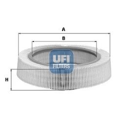 Vzduchový filter UFI 30.993.00