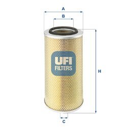 Vzduchový filter UFI 27.802.00