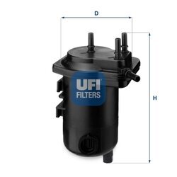 Palivový filter UFI 24.013.00