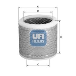 Vzduchový filter UFI 27.954.00