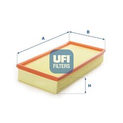 Vzduchový filter UFI 30.079.00