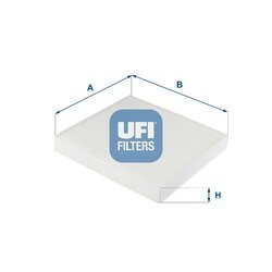 Filter vnútorného priestoru UFI 53.246.00