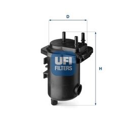 Palivový filter UFI 24.132.00