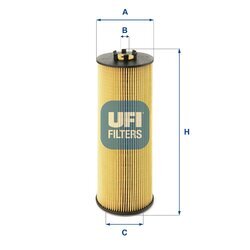 Olejový filter UFI 25.019.00