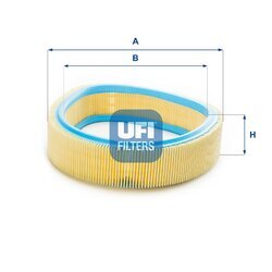 Vzduchový filter UFI 30.969.00