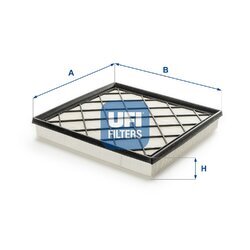 Vzduchový filter UFI 30.A24.00
