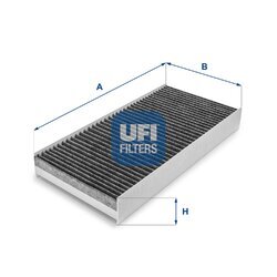 Filter vnútorného priestoru UFI 54.160.00