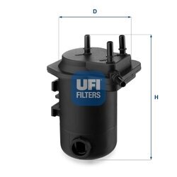 Palivový filter UFI 24.050.00