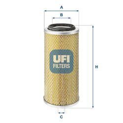Vzduchový filter UFI 27.881.00