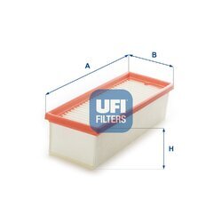 Vzduchový filter UFI 30.546.00