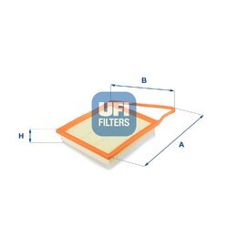 Vzduchový filter UFI 30.645.00
