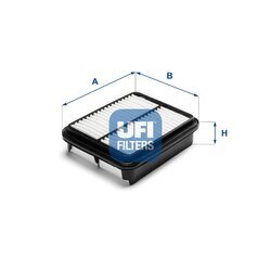 Vzduchový filter UFI 30.A50.00