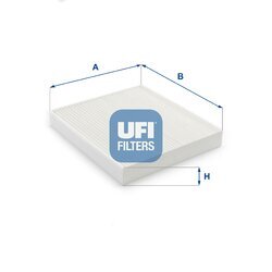 Filter vnútorného priestoru UFI 53.098.00