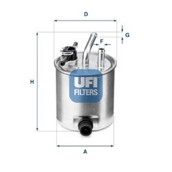 Palivový filter UFI 55.582.00