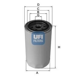 Olejový filter UFI 23.409.00