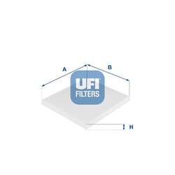 Filter vnútorného priestoru UFI 53.088.00