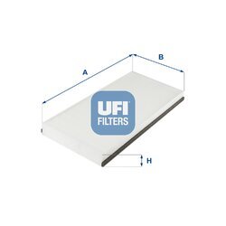 Filter vnútorného priestoru UFI 53.247.00