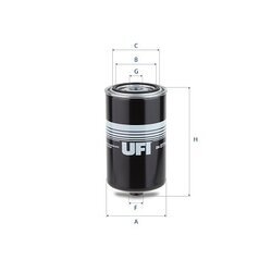 Palivový filter UFI 24.277.00