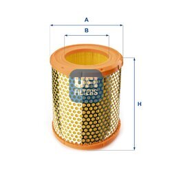 Vzduchový filter UFI 27.194.00