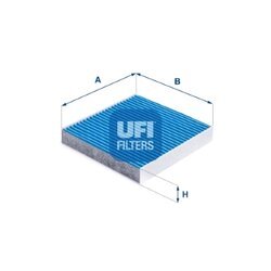 Filter vnútorného priestoru UFI 34.395.00