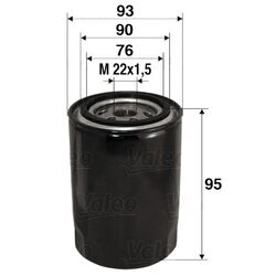 Olejový filter VALEO 586006