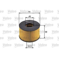 Olejový filter VALEO 586513