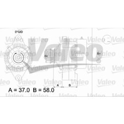 Alternátor VALEO 436520 - obr. 1