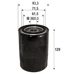 Olejový filter VALEO 586095