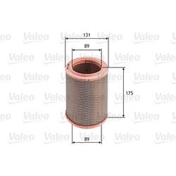 Vzduchový filter VALEO 585635