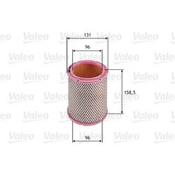 Vzduchový filter VALEO 585711