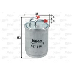 Palivový filter VALEO 587510