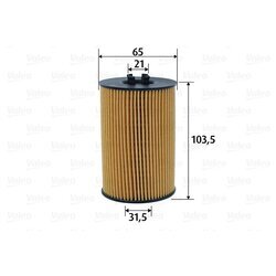 Olejový filter VALEO 586617