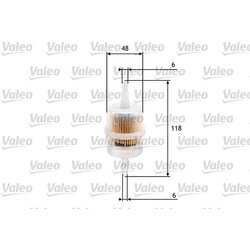 Palivový filter VALEO 587011