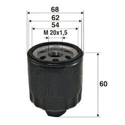 Olejový filter VALEO 586011
