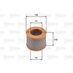 Vzduchový filter VALEO 585685