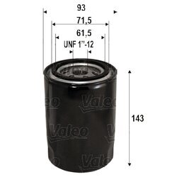 Olejový filter VALEO 586105
