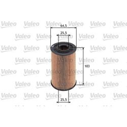 Olejový filter VALEO 586533