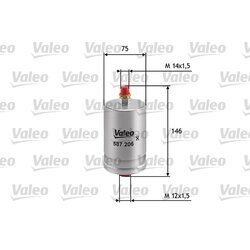 Palivový filter VALEO 587206