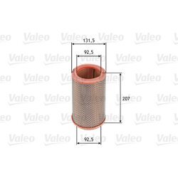 Vzduchový filter VALEO 585629