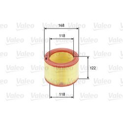 Vzduchový filter VALEO 585600
