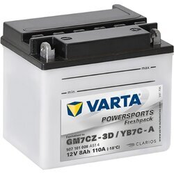 Štartovacia batéria VARTA 507101008A514