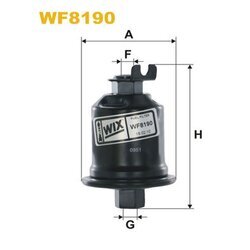 Palivový filter WIX FILTERS WF8190