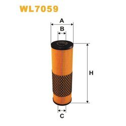 Olejový filter WIX FILTERS WL7059