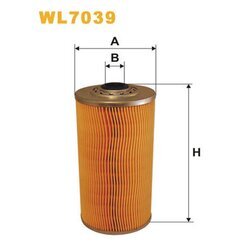 Olejový filter WIX FILTERS WL7039
