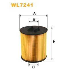 Olejový filter WIX FILTERS WL7241