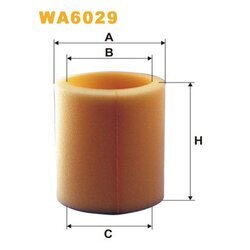 Vzduchový filter WIX FILTERS WA6029