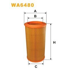 Vzduchový filter WIX FILTERS WA6480