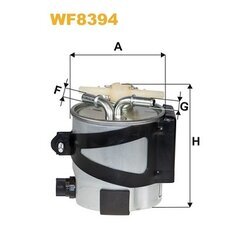 Palivový filter WIX FILTERS WF8394