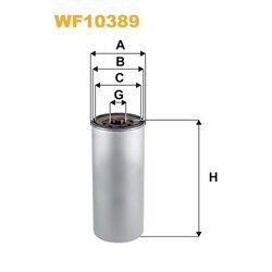 Palivový filter WIX FILTERS WF10389